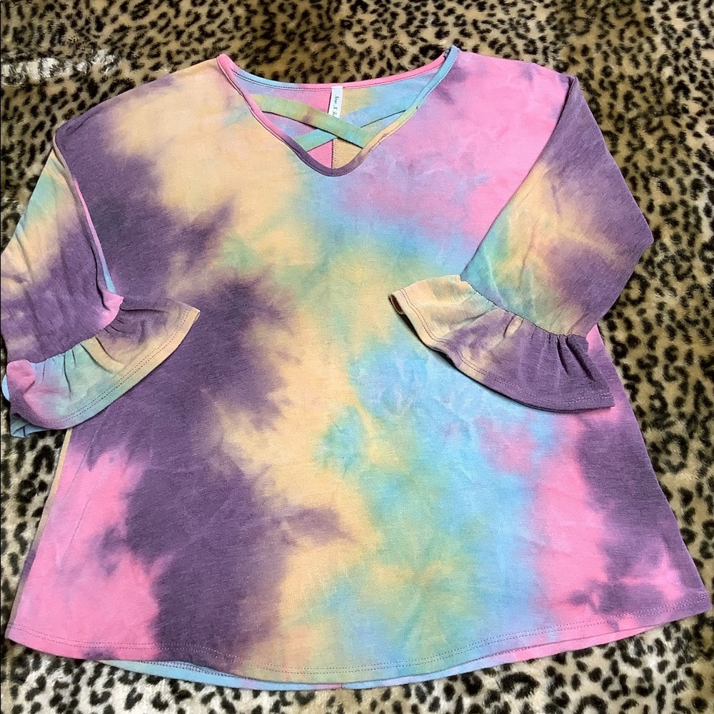 Now N Forever 🆕 Soft Terry Tie Dye Top